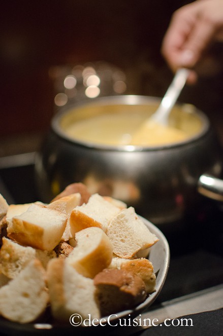 Fondue at The Melting Pot, Darien