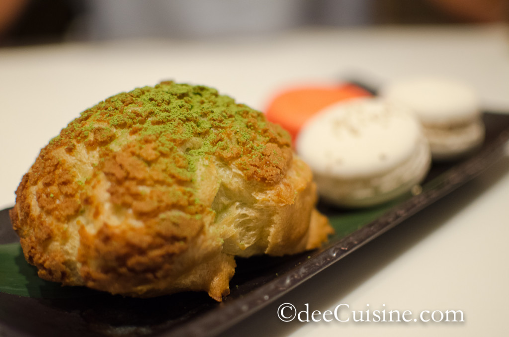 Green Tea Cream Puff