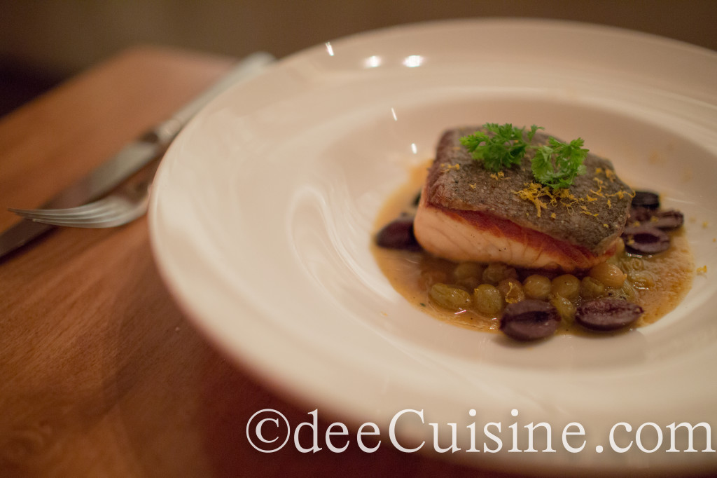 Pan roasted Scottish salmon