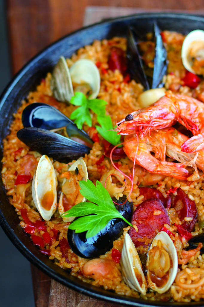 Seafood Paella Photo Credit: Stephanie Webster