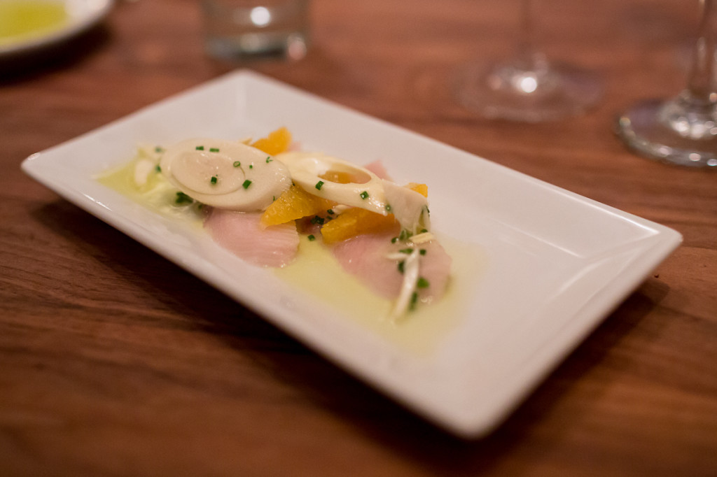 Hamachi Crudo