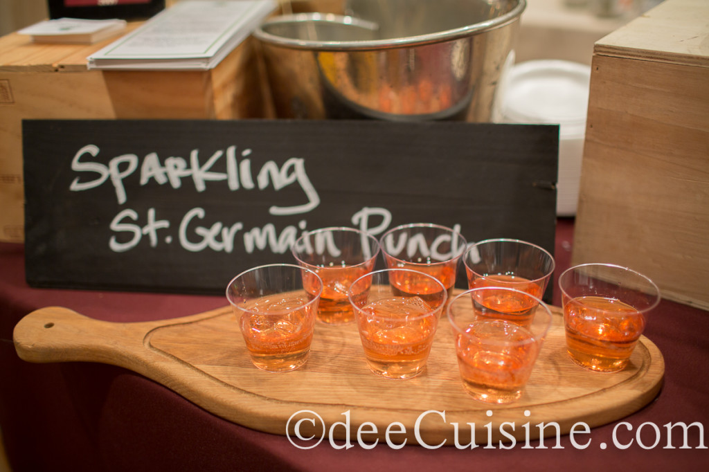 napa & co's Sparkling St. Germain Punch
