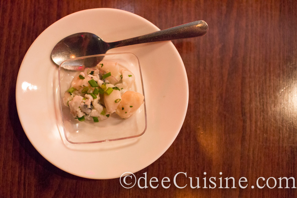 Bistro 7 Scallop and Shrimp Ceviche