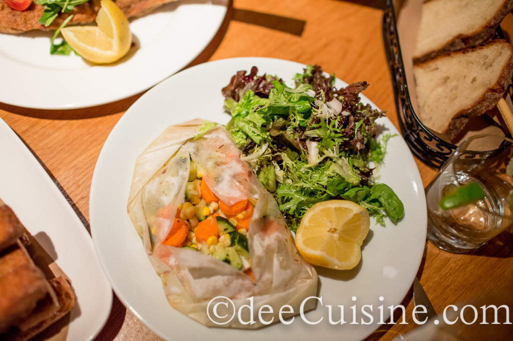 Roasted Halibut in Parchment