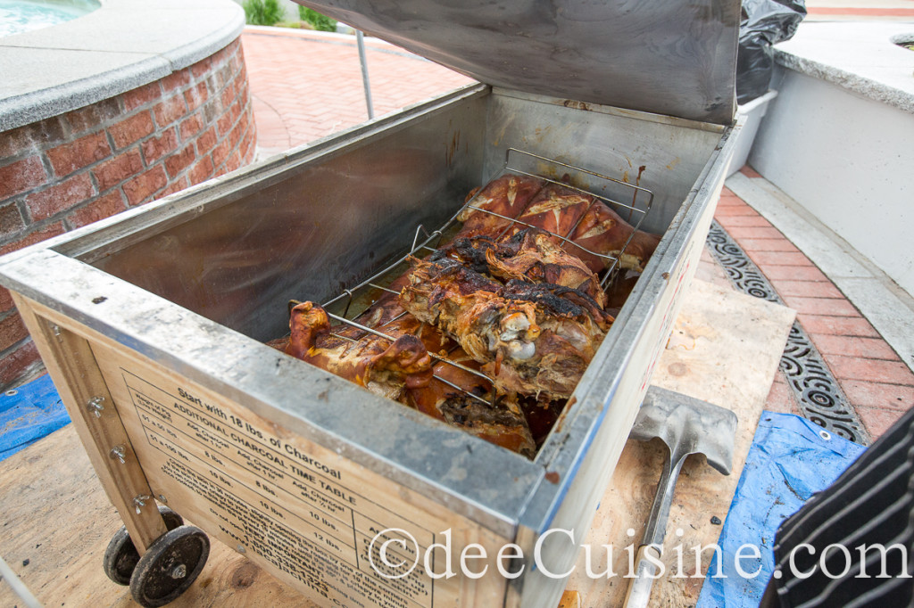 Achiote-marinated pork