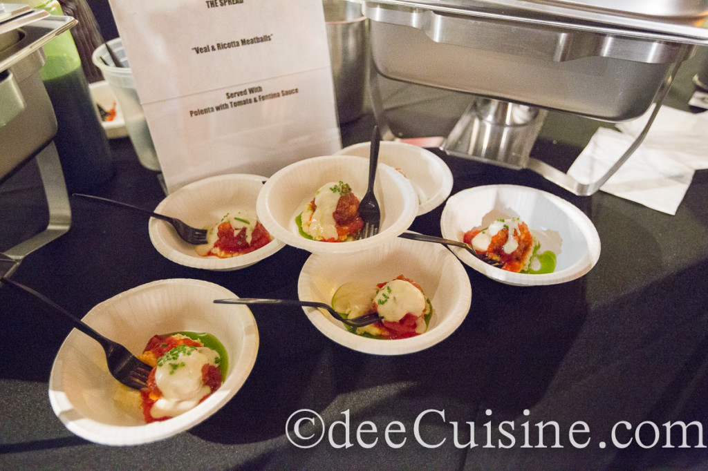 The Spread's Veal and Ricotta Meatballs