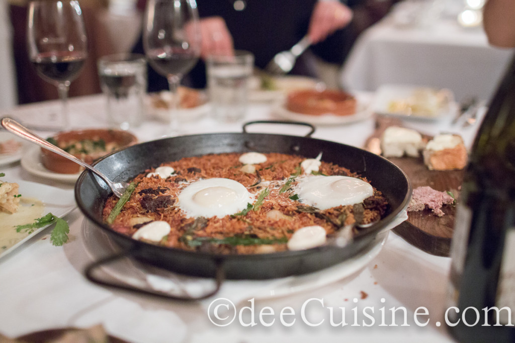 Fideos prepared by Chef Scott Quis of Barcelona, Stamford