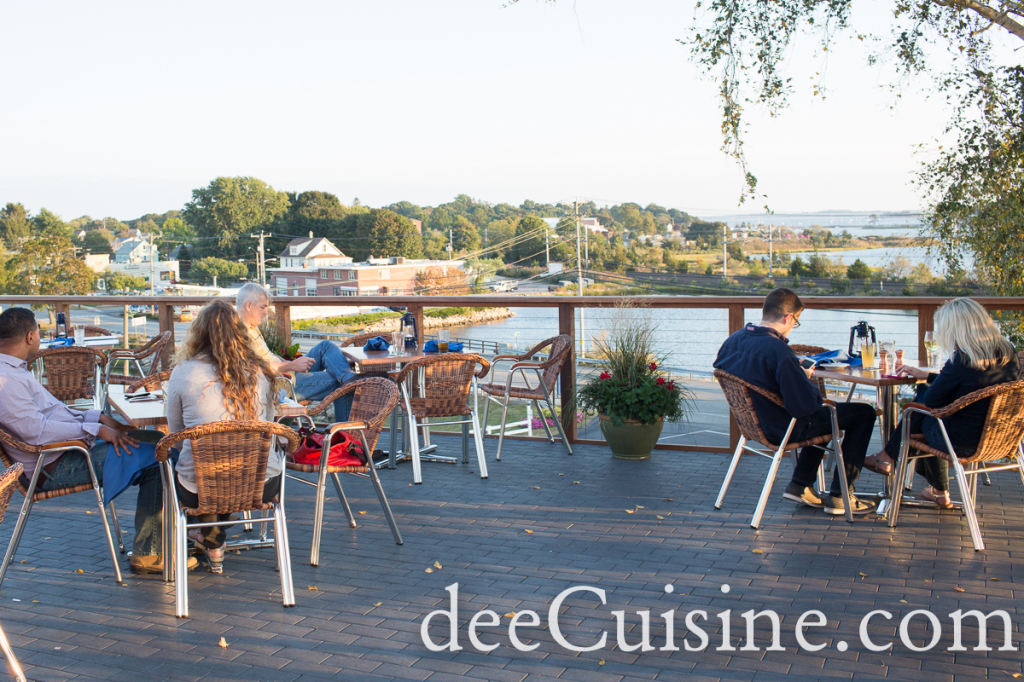 Harbour House terrace