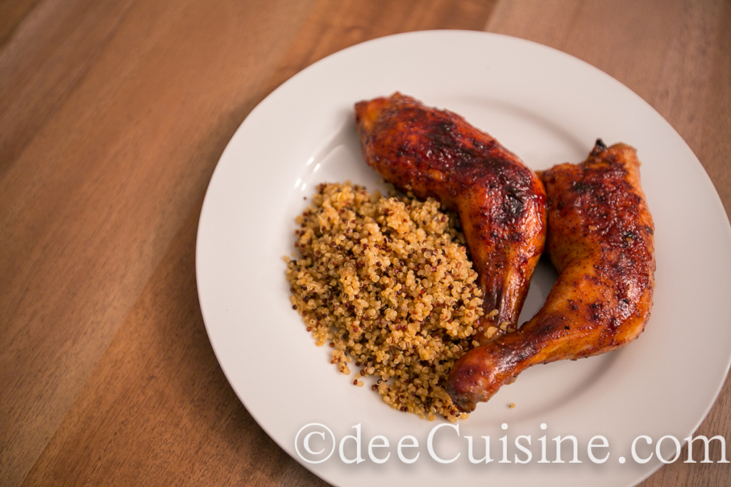 Sensational Sauces Baked Chicken and Quinoa