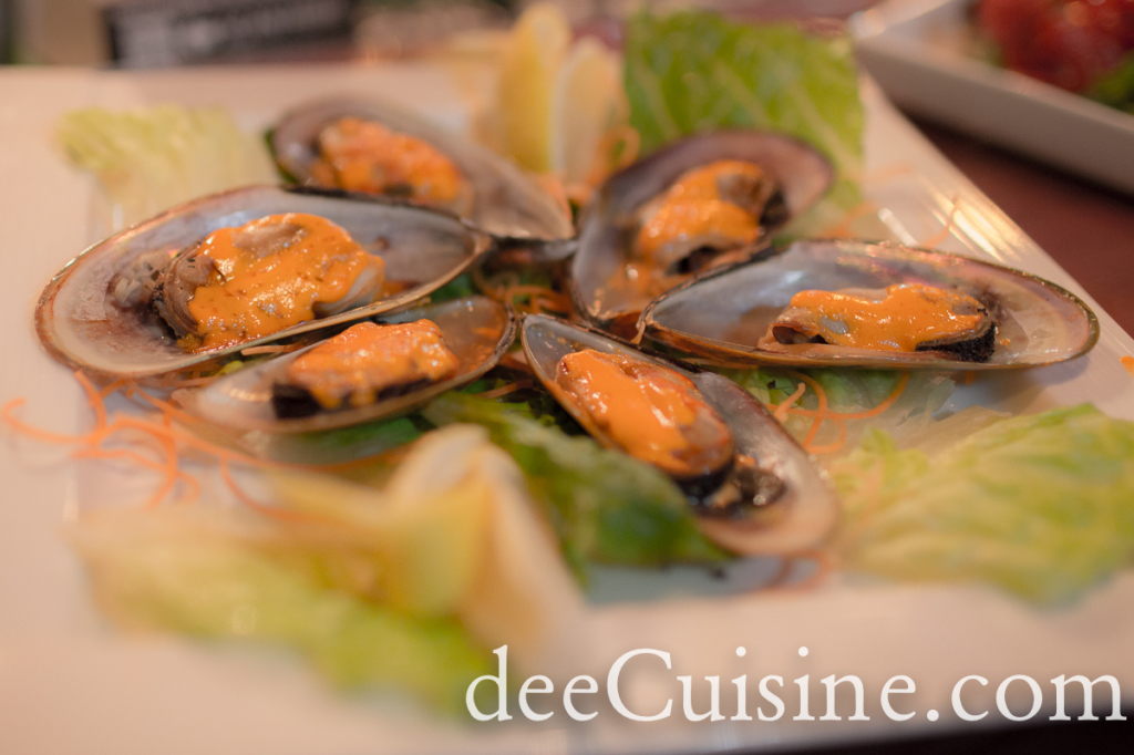 Baked Mussels