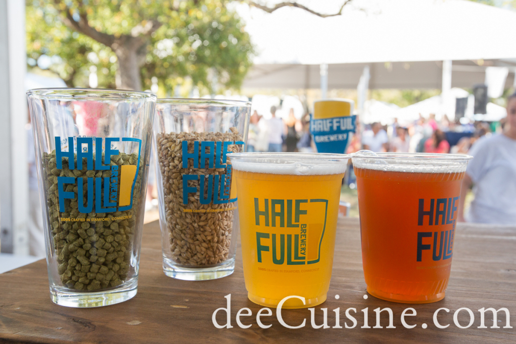 Beer from Half Full Brewery