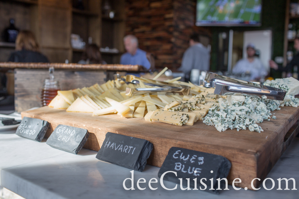 The first thing I laid my eyes on was the display of artisanal cheese.
