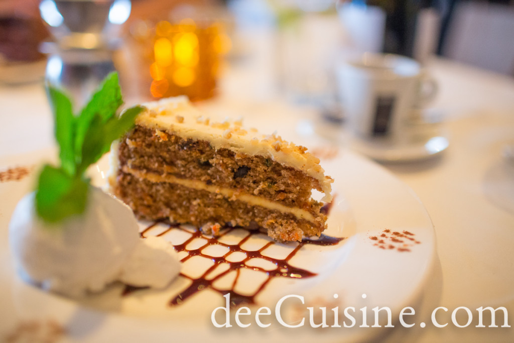 Benjamin Steakhouse Carrot Cake