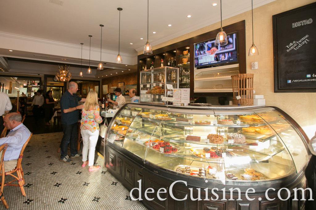 Interior of Bistro V