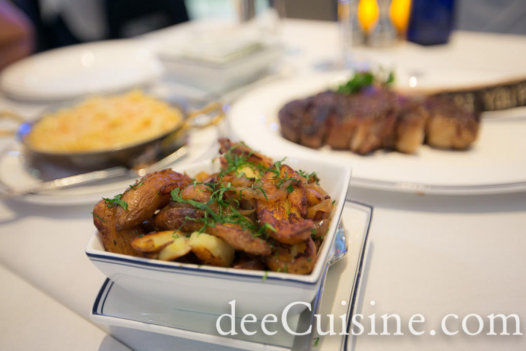 Duck Fat Potatoes at NYY Steakhouse, Midtown, NYC by deecuisine.com