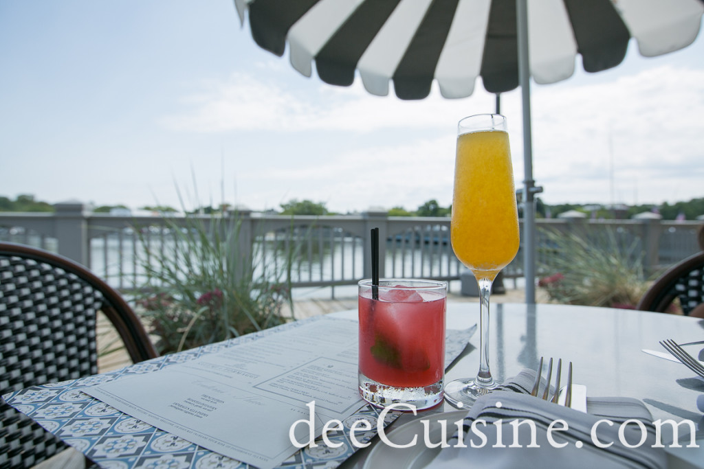 Raspberry Gimlet & Prosecco Bar at Vespa, Westport, CT
