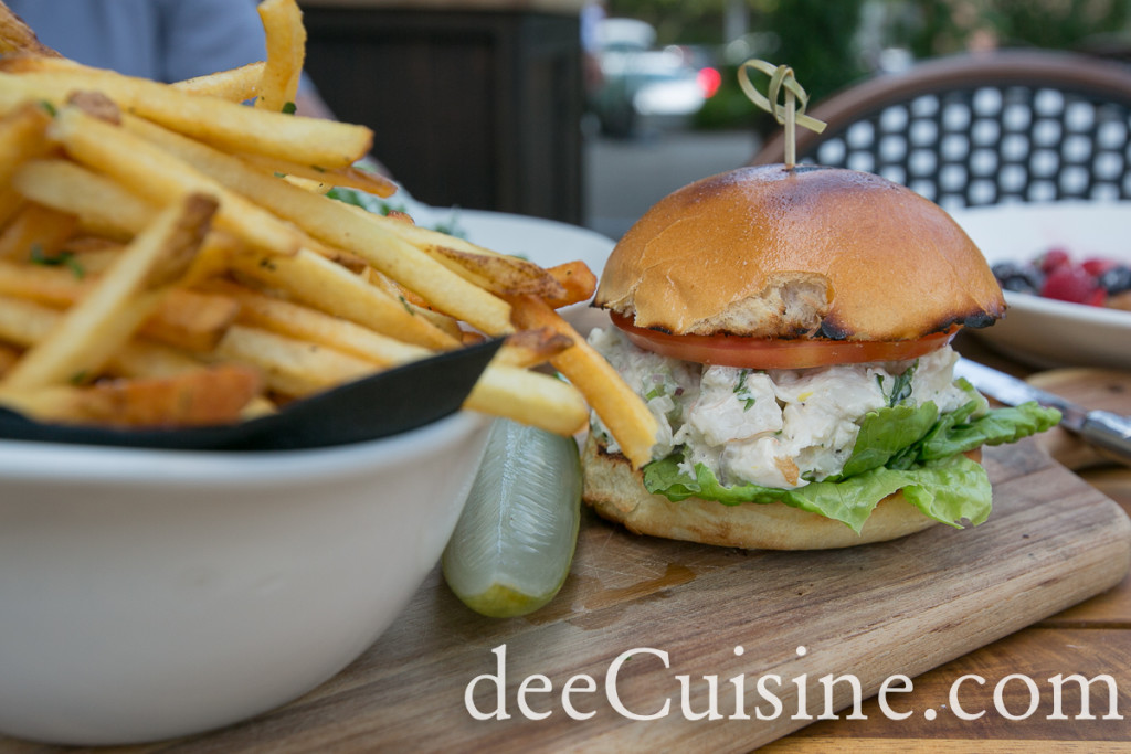 Shrimp & Crab Salad Sandwich at Vespa, Westport, CT