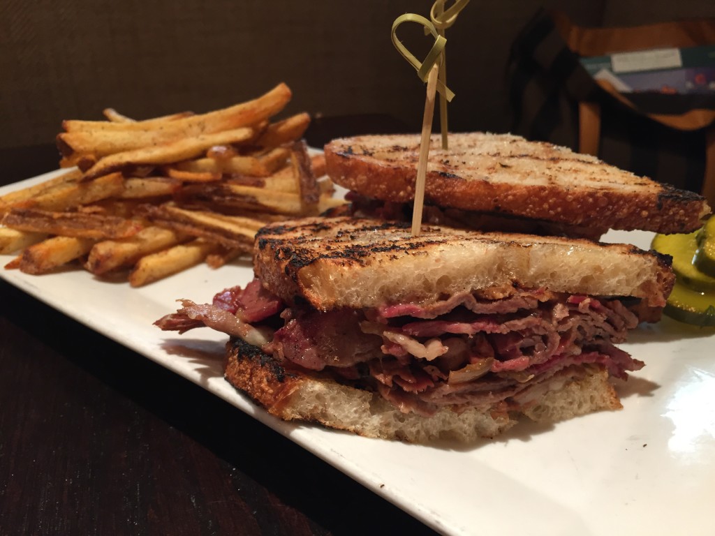 Cask Republic Lamb Pastrami Reuben