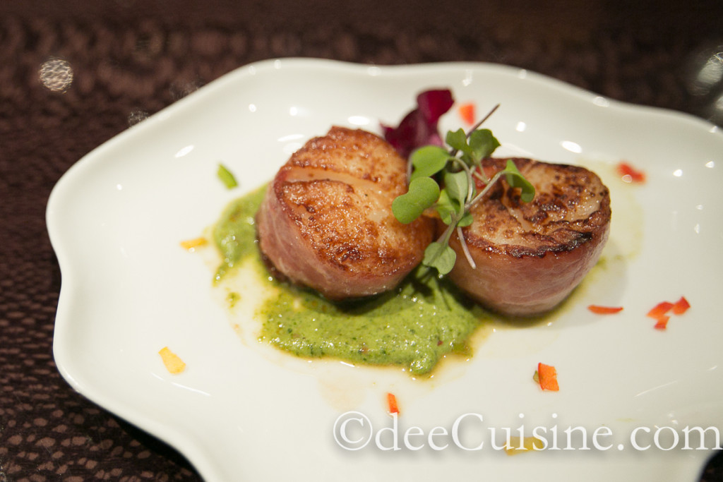 Speck Wrapped Scallops