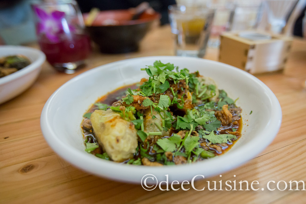 Red Oil Dumplings
