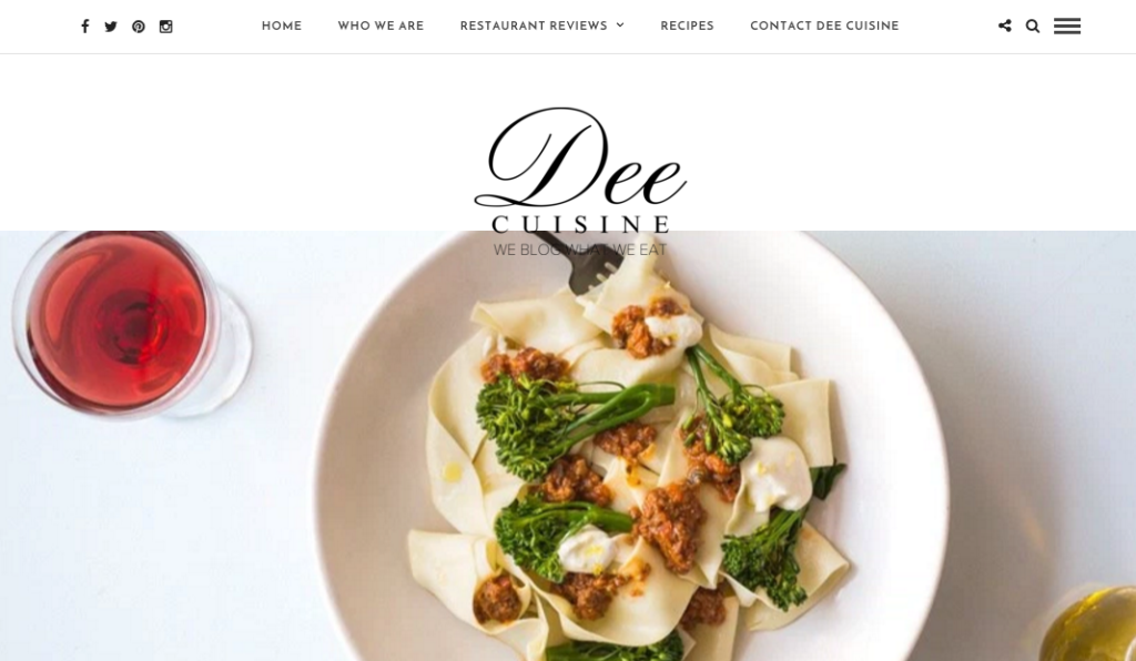 Dee Cuisine 2016