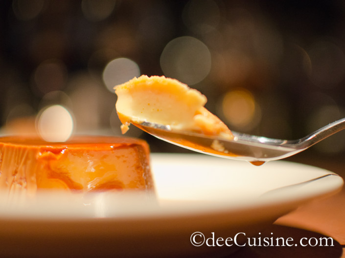 Flan at Barcelona Stamford