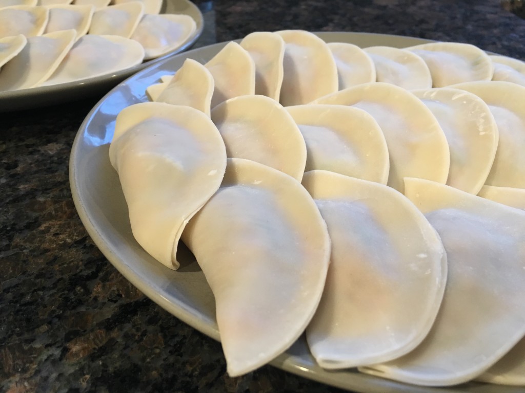 Shrimp and Pork Dumplings by deecuisine.com
