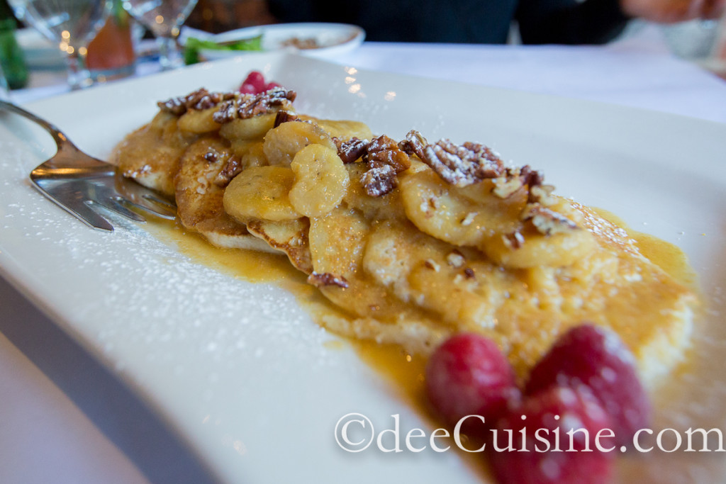 Banana Foster Griddle Cakes