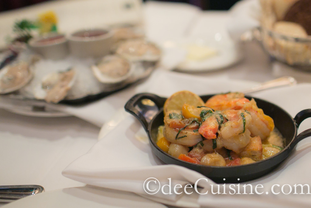 ast Iron Garlic Shrimp with Olive Oil Crostini
