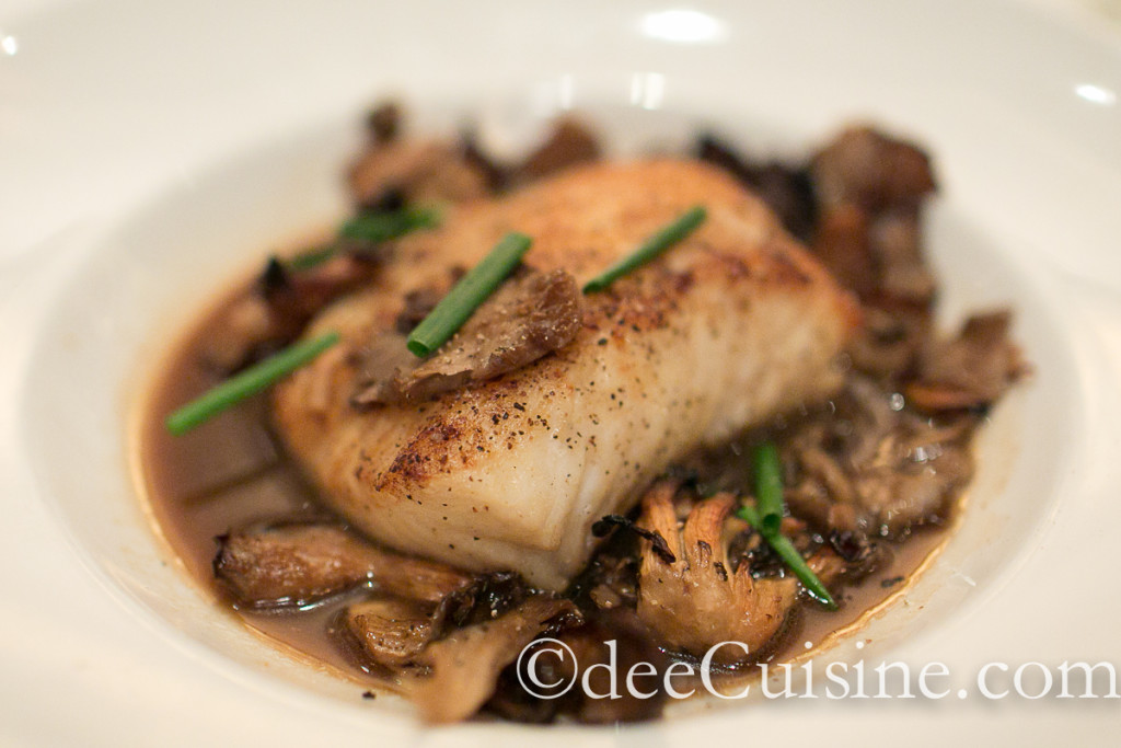 Chilean Sea Bass with Mushroom Soy Broth