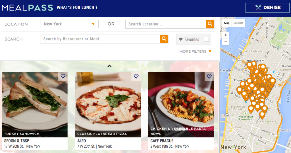 Ordering MealPass