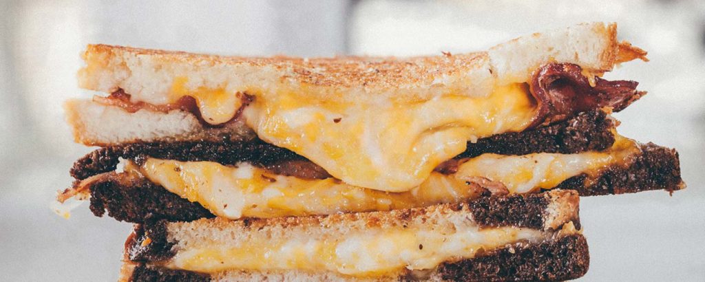 Melt Mobile's grilled cheese sandwich