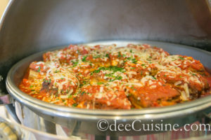 Eggplant Lasagne at Fresh Salt's Sunday Brunch