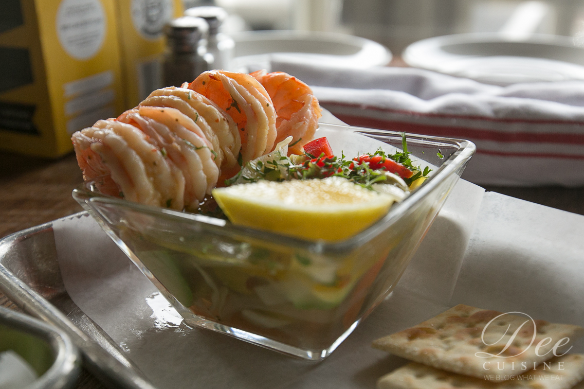 Pickled shrimp cocktail
