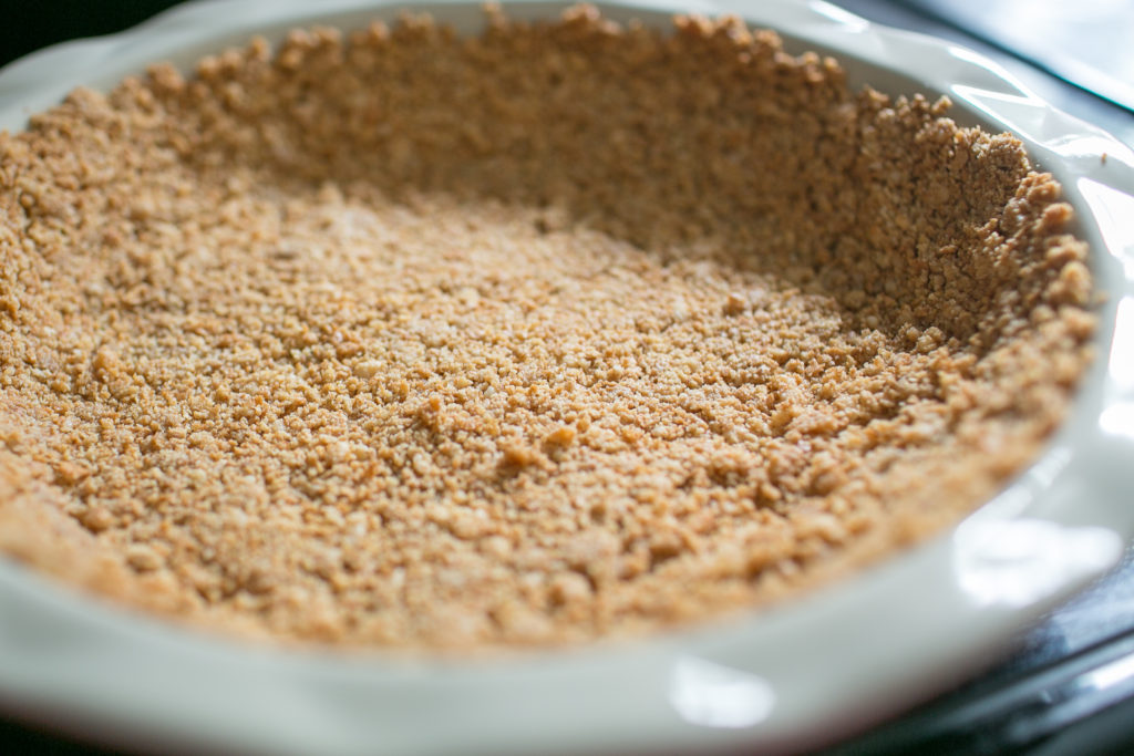 Graham Cracker and Macadamia Nut Crust