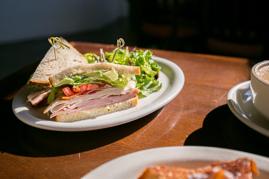 SoNo B.L.T. Club sandwich