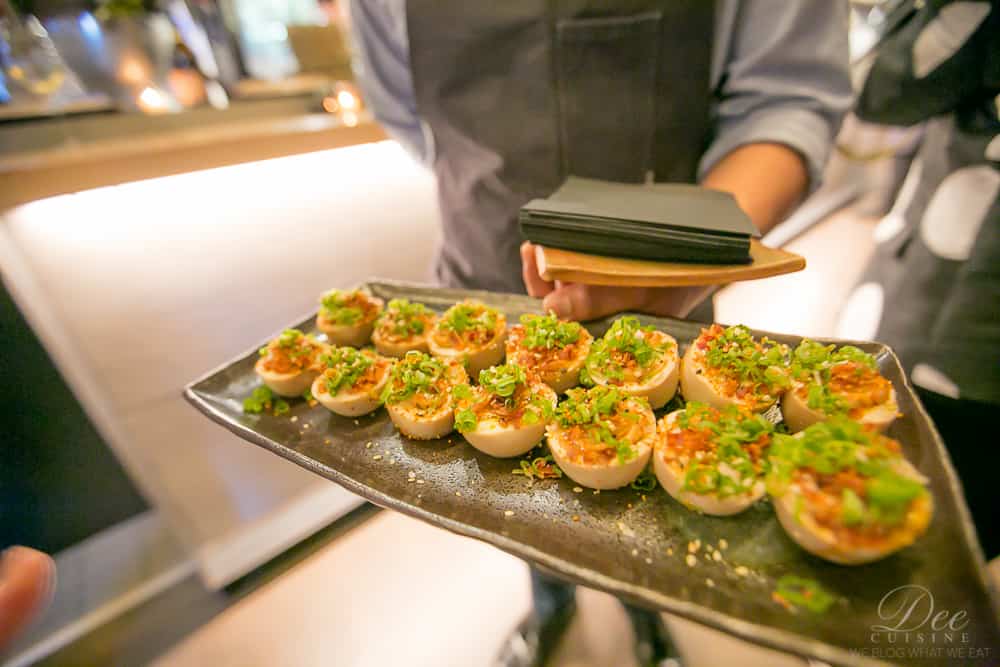 Ramen Deviled Eggs