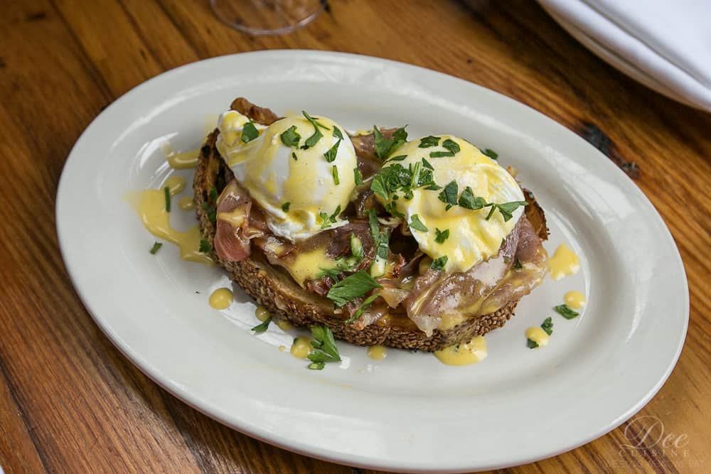 Prosciutto Eggs Benedict