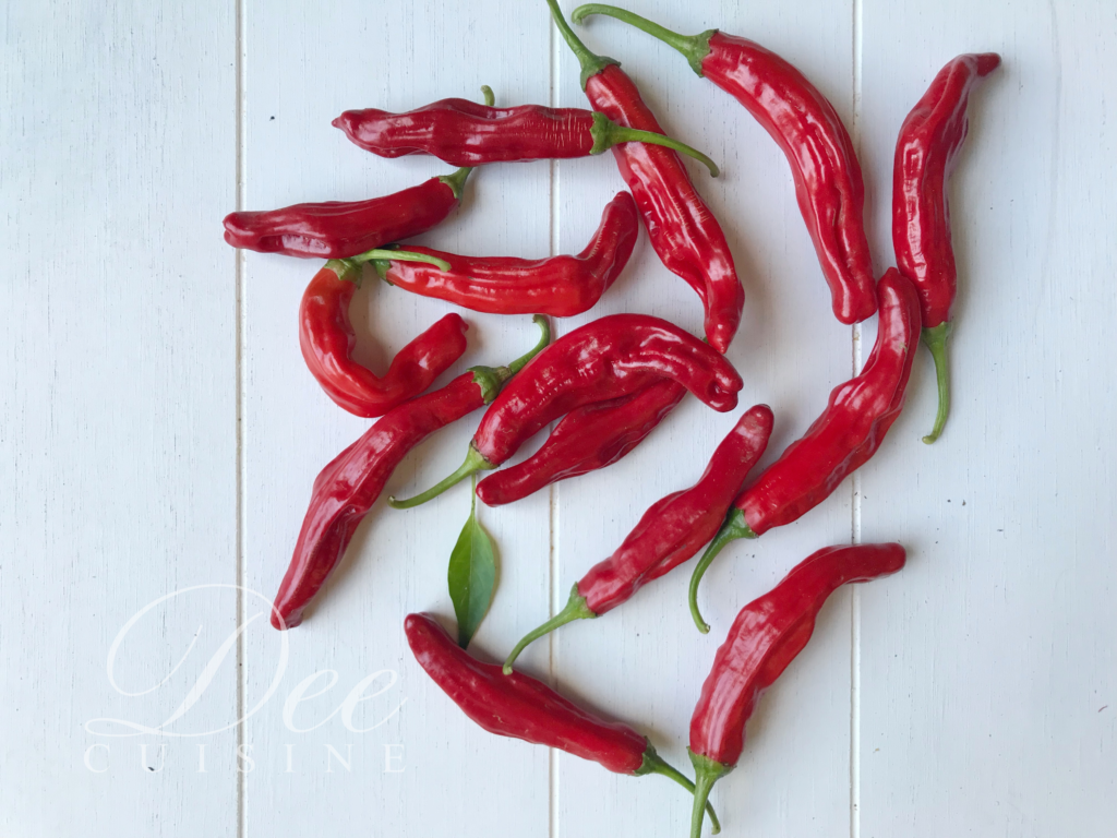 Red Shishito Peppers