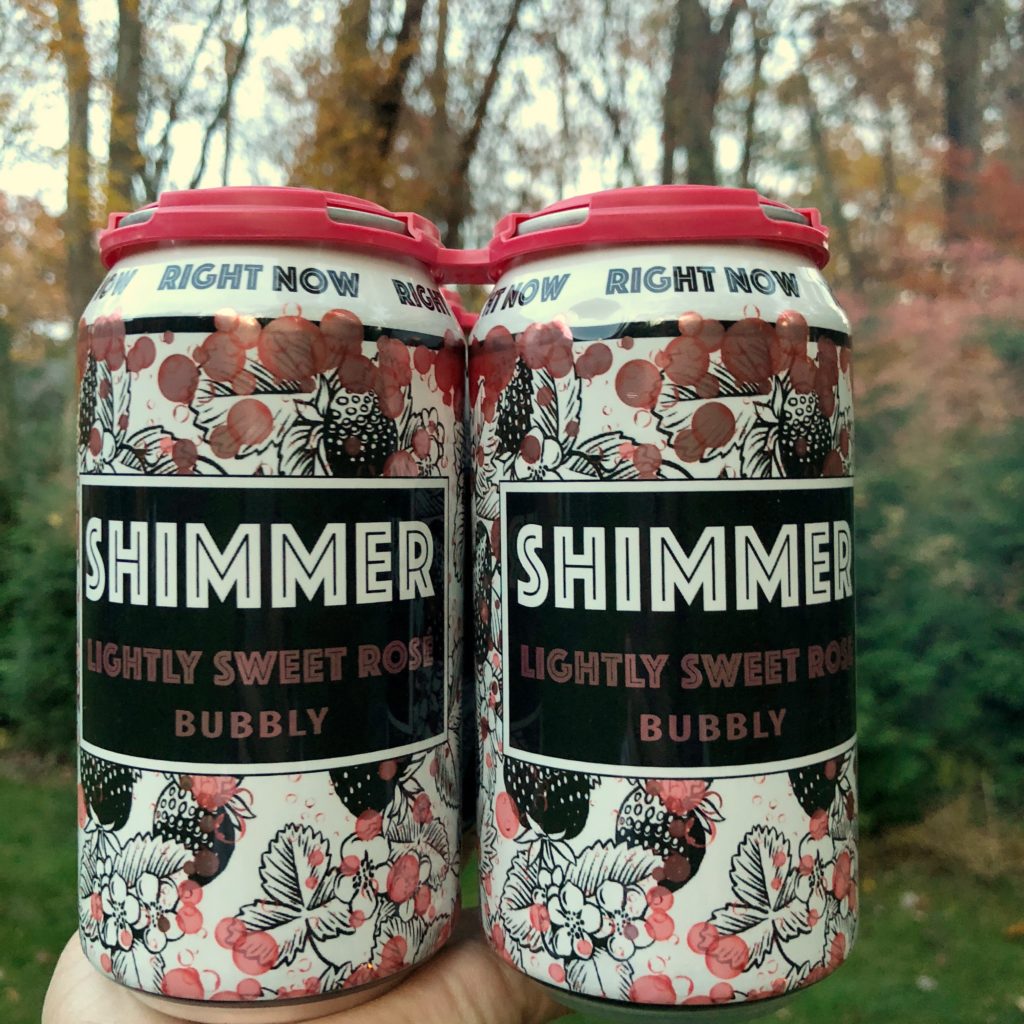 Right Now canned wine