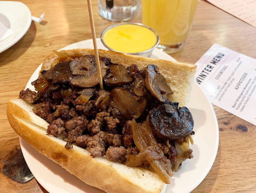 Steak & Cheese sandwich