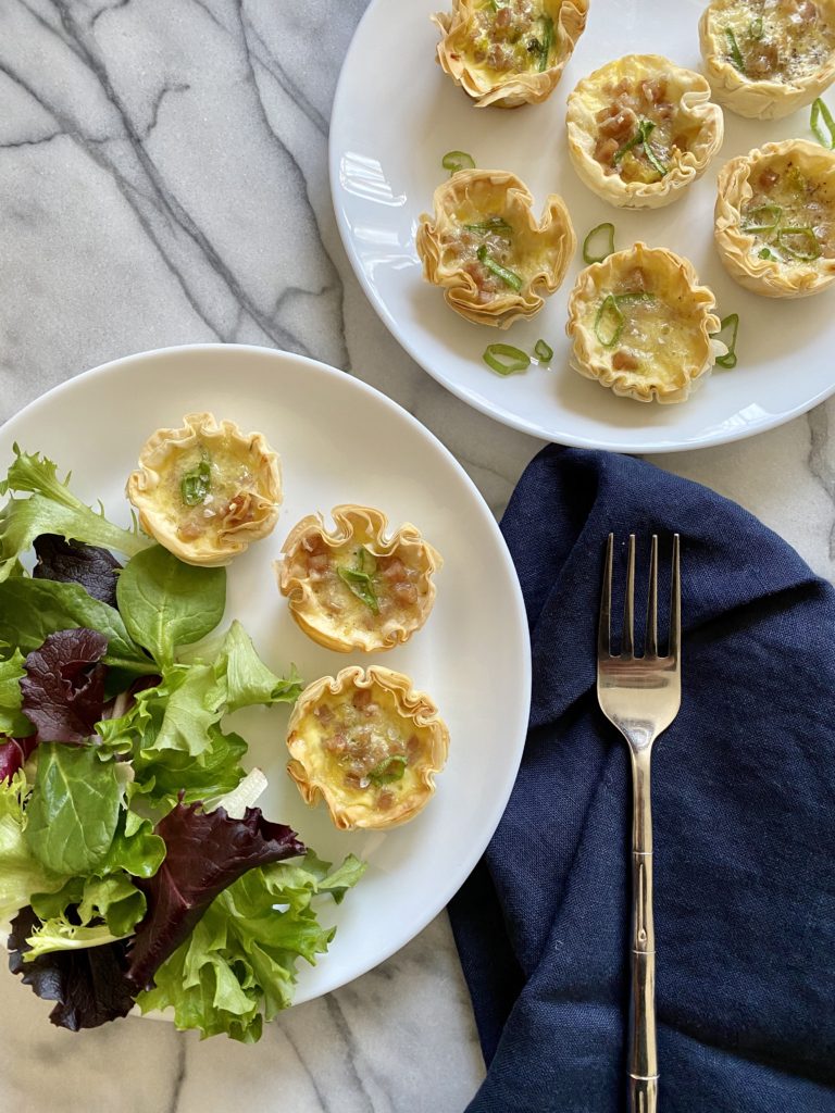 Mini SPAM Quiche