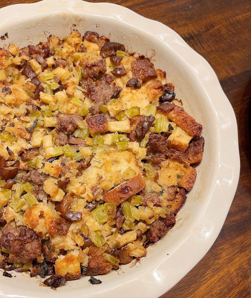 Gluten-Free Sausage & Chestnut Stuffing