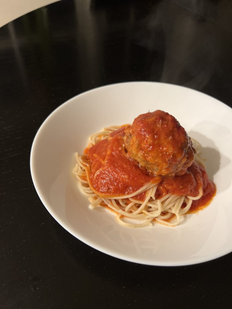 Spaghetti and Meatballs - gluten free